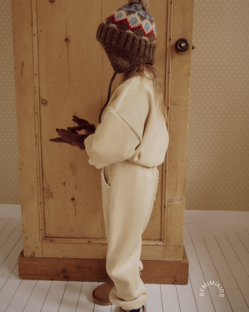 Bymimi - Korean Children Fashion - #kidsshorts - Mink Sweatshirt - 12
