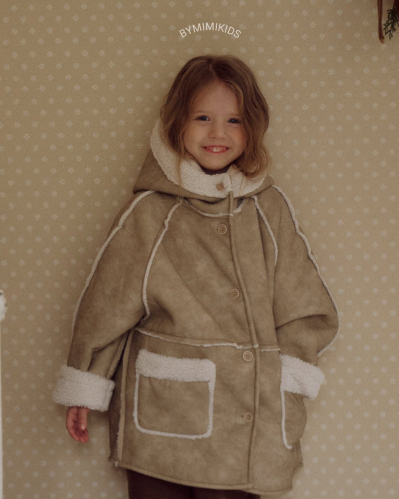 Bymimi - Korean Children Fashion - #kidsshorts - Poodle Mustang Jacket - 6