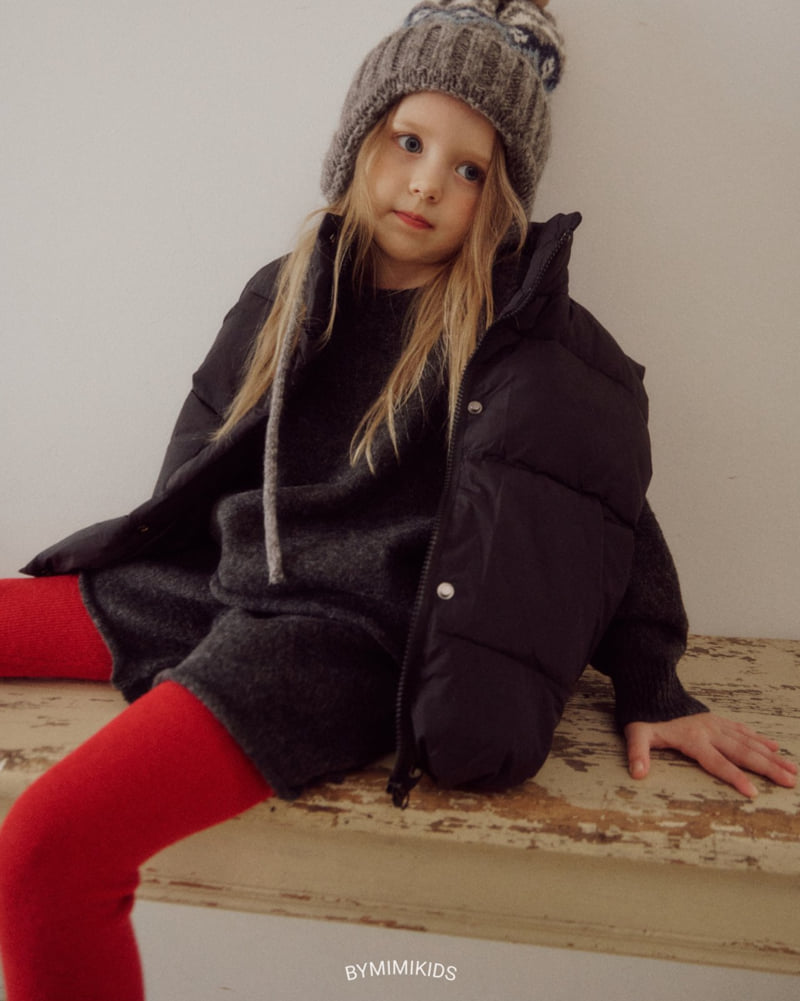 Bymimi - Korean Children Fashion - #kidsshorts - Padded Vest - 8