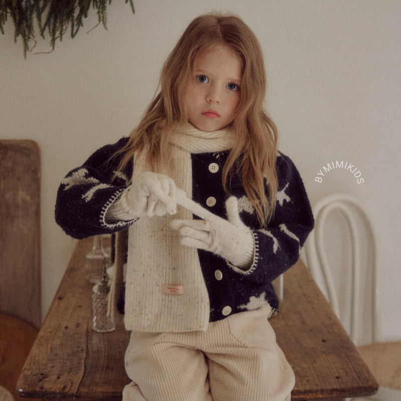 Bymimi - Korean Children Fashion - #fashionkids - Boucle Muffler - 4