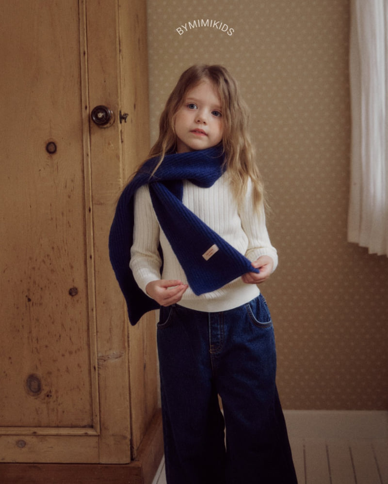 Bymimi - Korean Children Fashion - #kidsstore - Soft Half Turtleneck Knit - 3