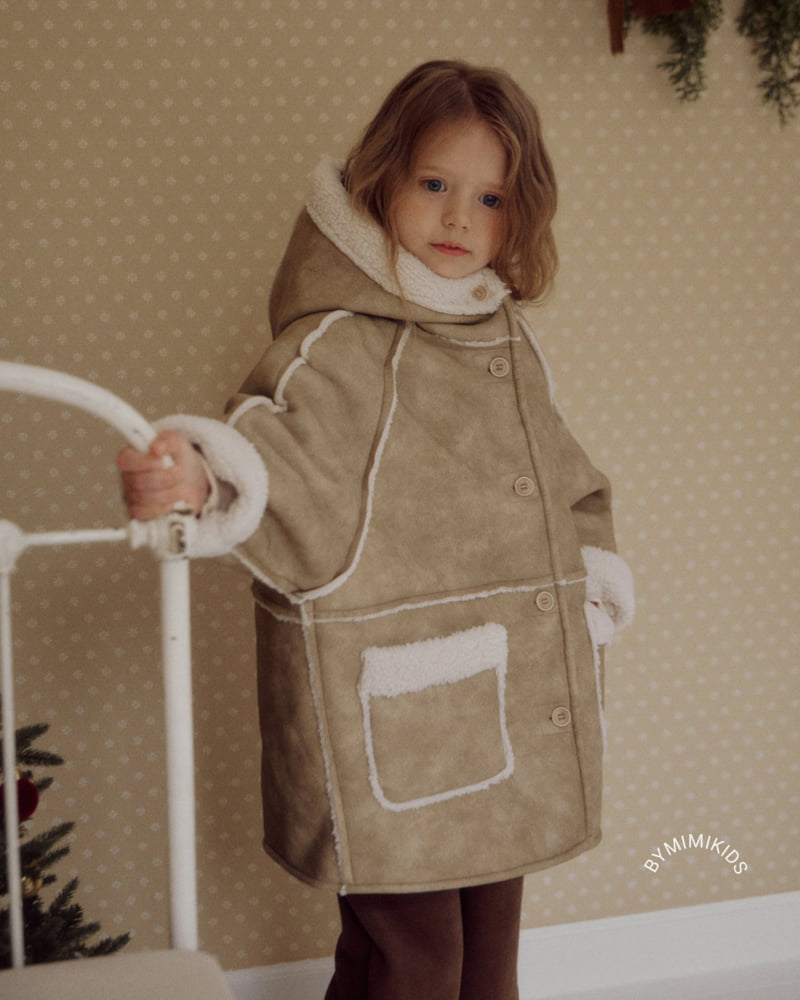 Bymimi - Korean Children Fashion - #kidsstore - Poodle Mustang Jacket - 7