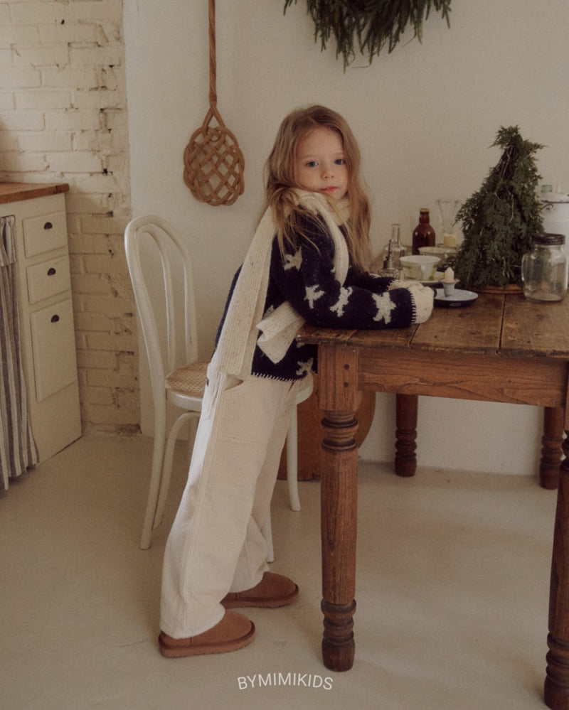 Bymimi - Korean Children Fashion - #kidzfashiontrend - Donut Corduroy Pants - 3
