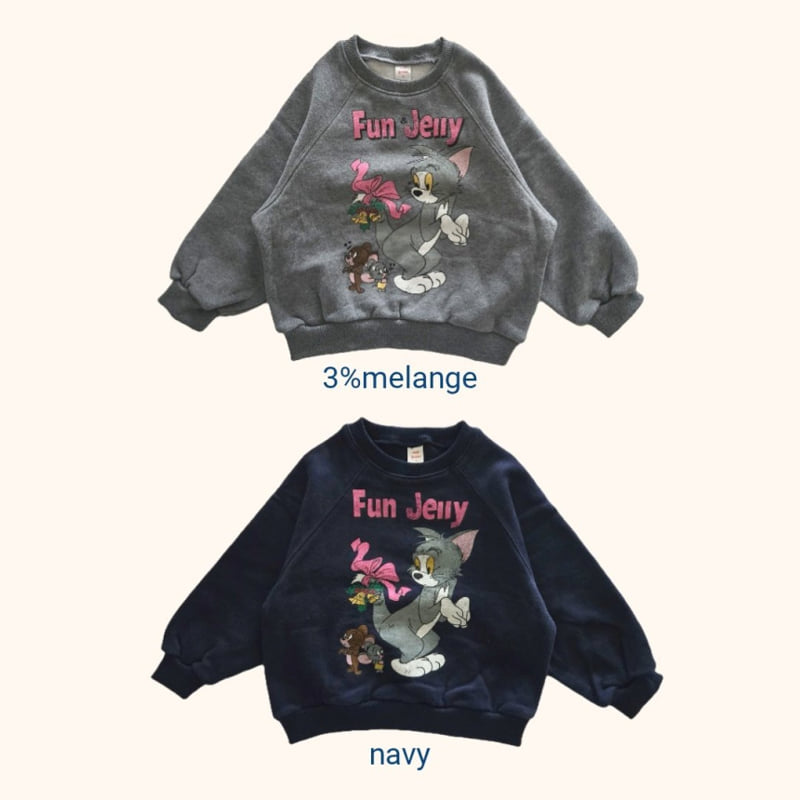 Bymimi - Korean Children Fashion - #littlefashionista - Cat Sweatshirt