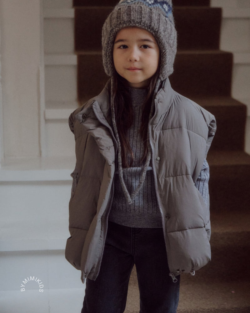 Bymimi - Korean Children Fashion - #littlefashionista - Padded Vest - 12
