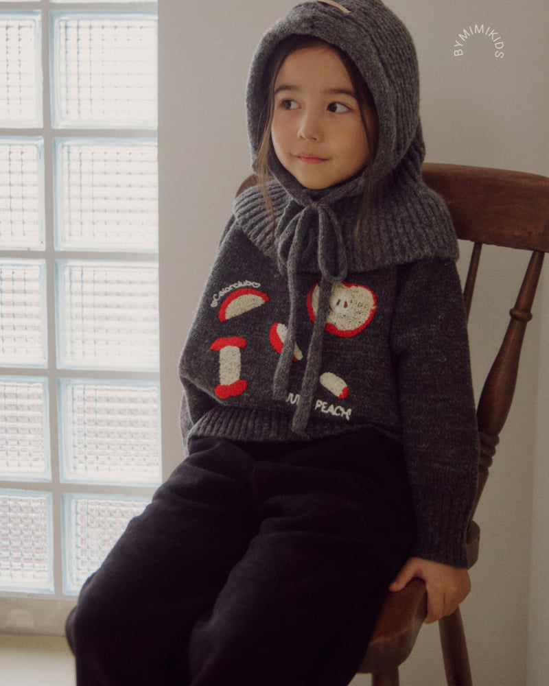 Bymimi - Korean Children Fashion - #magicofchildhood - Apple Knit Sweater - 11