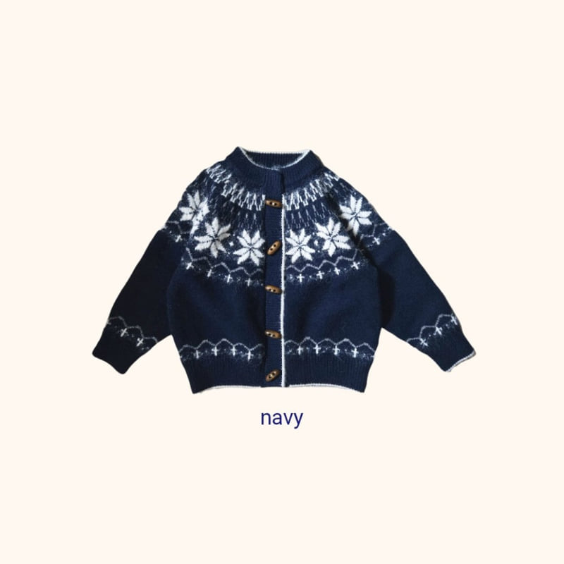 Snowflake Cardigan by Bymimi for Child - view 1