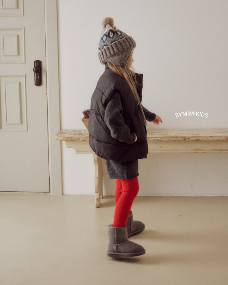 Bymimi - Korean Children Fashion - #magicofchildhood - Knit Leggings - 3