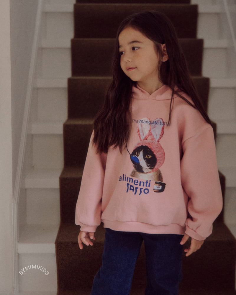 Bymimi - Korean Children Fashion - #magicofchildhood - Rabbit Hoodie Sweatshirt - 10