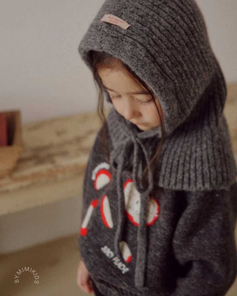 Bymimi - Korean Children Fashion - #minifashionista - Apple Knit Sweater - 12