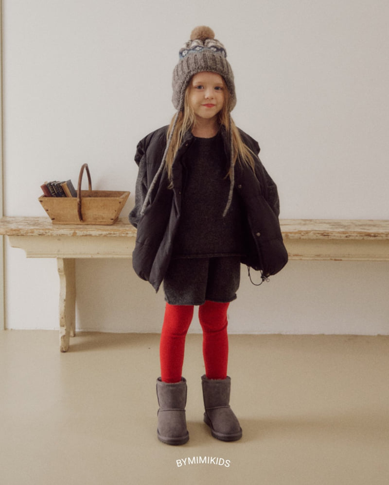 Bymimi - Korean Children Fashion - #magicofchildhood - Knit Leggings - 4