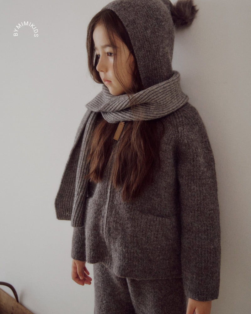 Bymimi - Korean Children Fashion - #minifashionista - Boucle Muffler - 10
