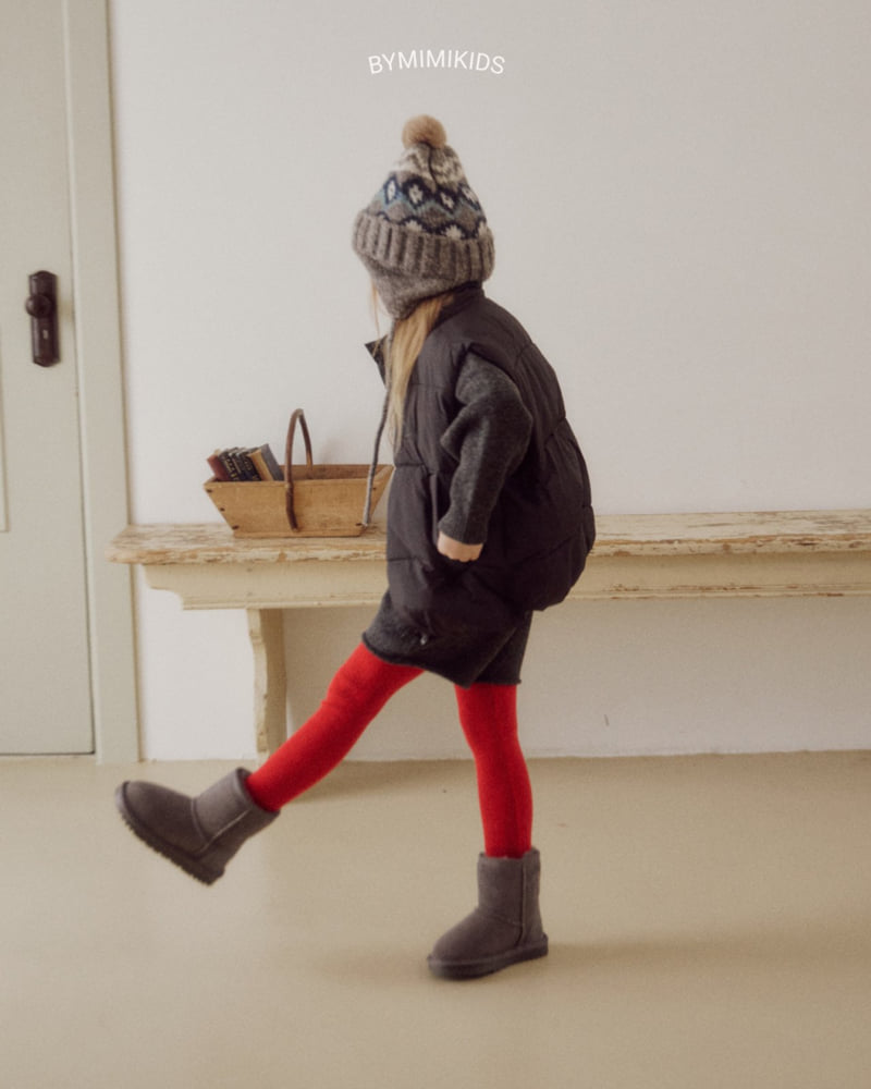 Bymimi - Korean Children Fashion - #prettylittlegirls - Knit Leggings - 5