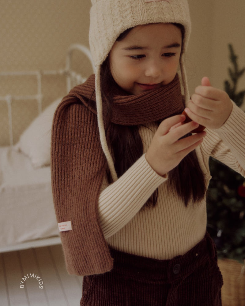Bymimi - Korean Children Fashion - #prettylittlegirls - Winter Muffler - 9