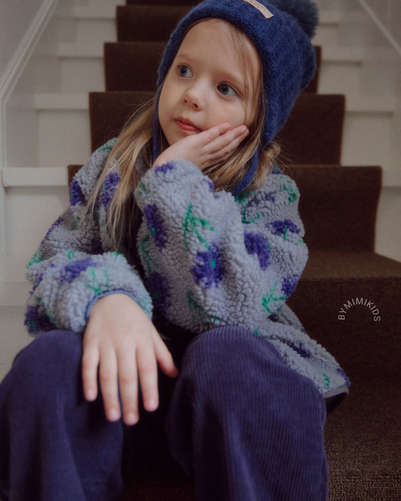 Bymimi - Korean Children Fashion - #stylishchildhood - Bead Corduroy Pants - 5