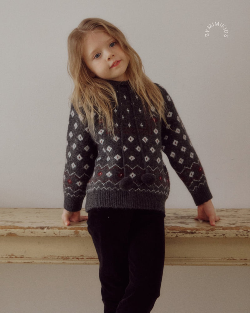 Bymimi - Korean Children Fashion - #stylishchildhood - Harmony Knit - 10