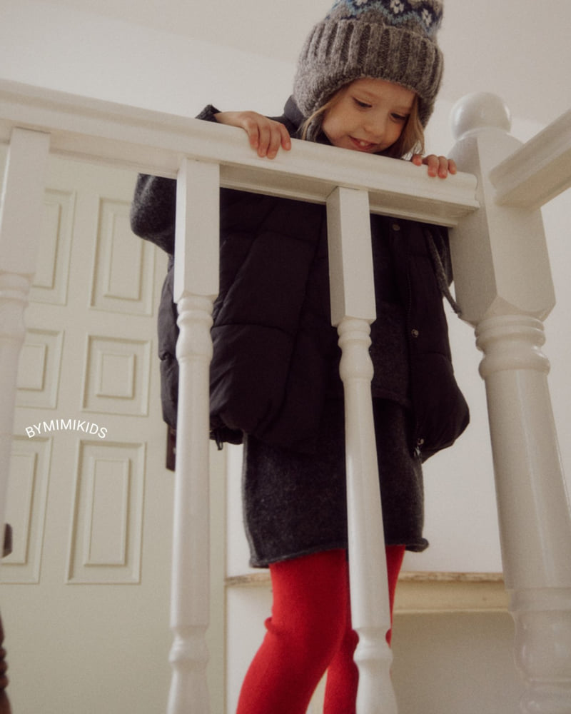 Bymimi - Korean Children Fashion - #stylishchildhood - Knit Leggings - 8