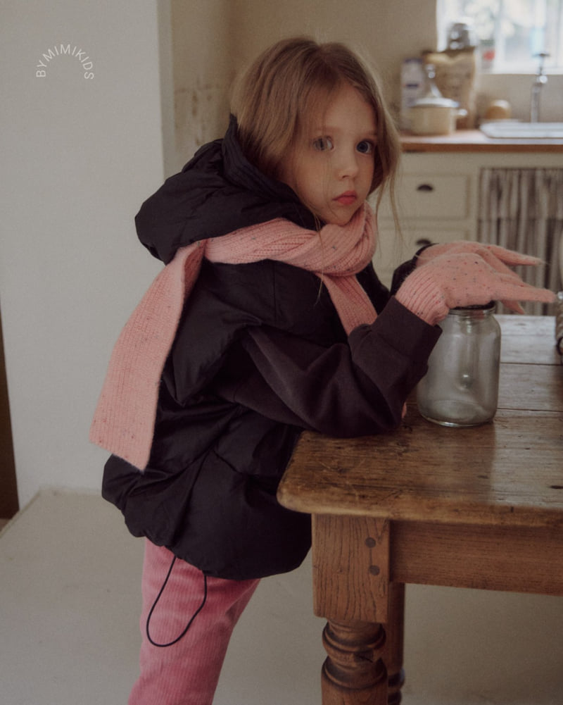 Bymimi - Korean Children Fashion - #todddlerfashion - Hooded Vest Padding - 11