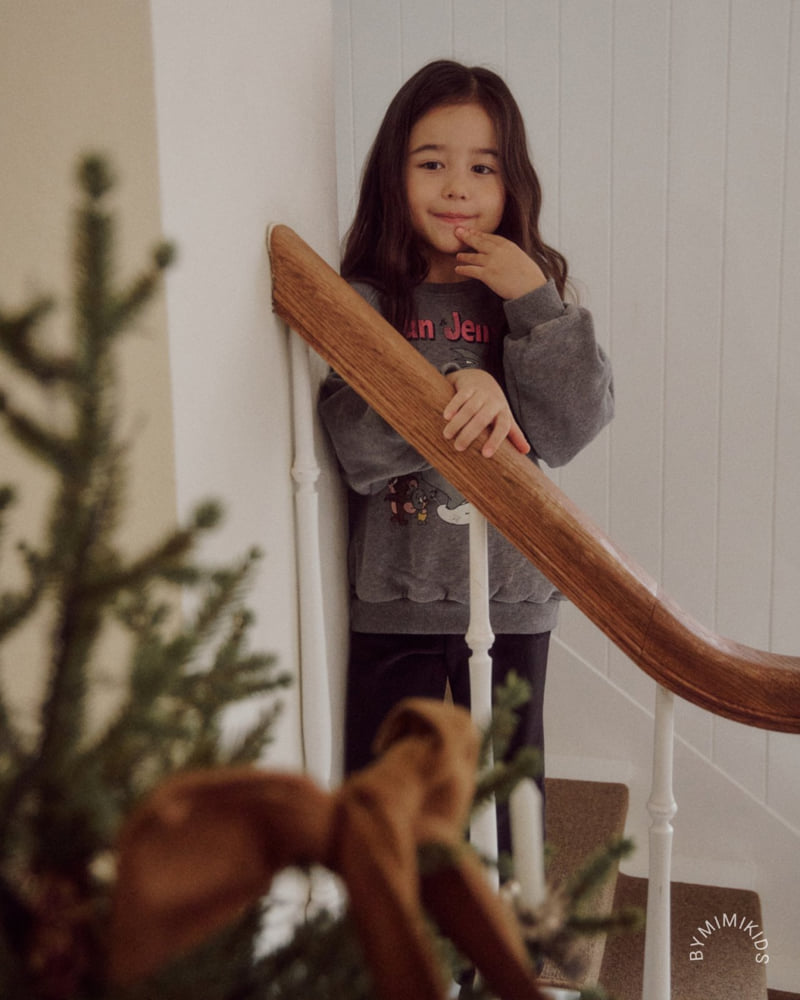 Bymimi - Korean Children Fashion - #todddlerfashion - Cat Sweatshirt - 5