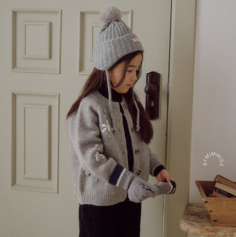 Bymimi - Korean Children Fashion - #toddlerclothing - Gray Cardigan - 5