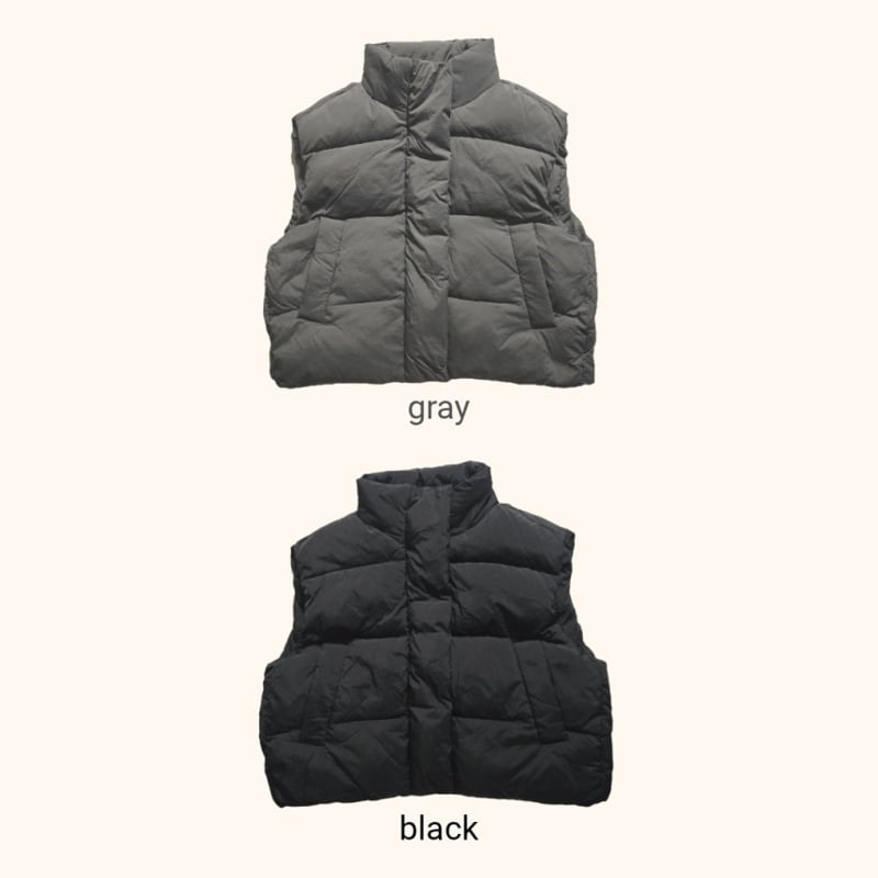 Bymimi - Korean Children Fashion - #toddlerclothing - Padded Vest