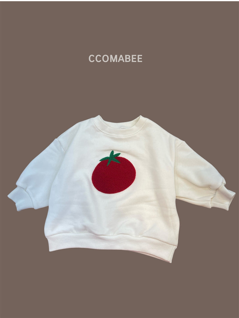 Ccomabee - Korean Children Fashion - #Kfashion4kids - Tomato Sweatshirt - 3