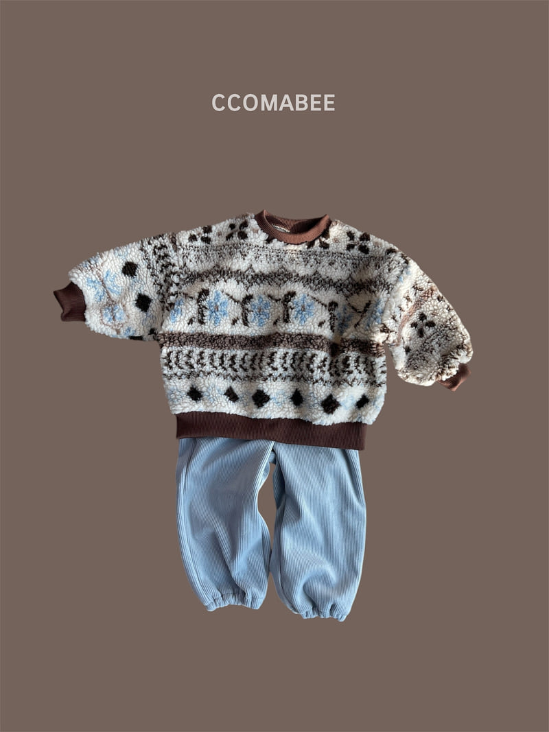 Ccomabee - Korean Children Fashion - #fashionkids - Nordic Fleece Sweatshirt