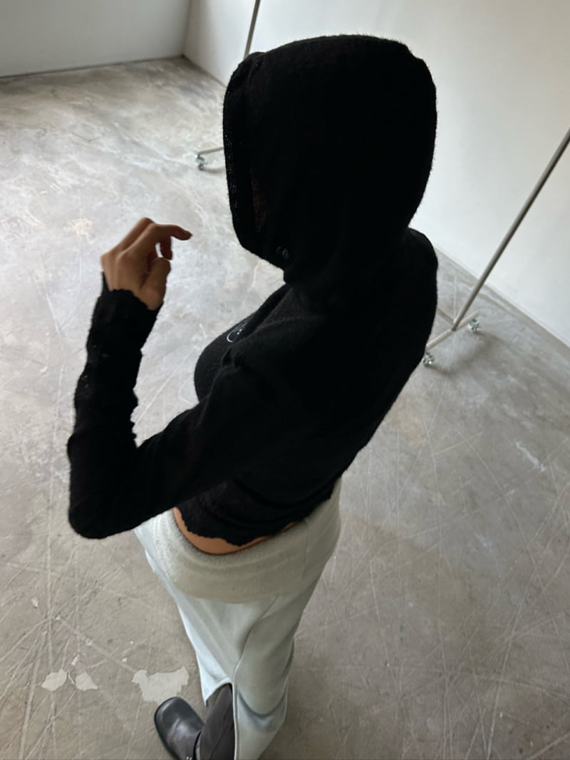 Chavi - Korean Women Fashion - #momslook - Lea Knit Hood Tee - 9