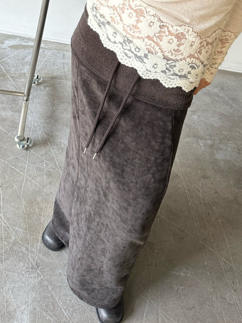 Chavi - Korean Women Fashion - #womensfashion - Soft Bebe Skirt - 4