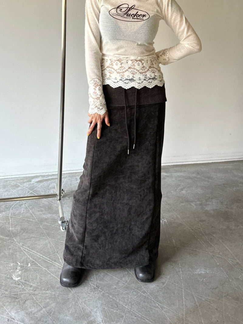 Chavi - Korean Women Fashion - #momslook - Soft Bebe Skirt - 6