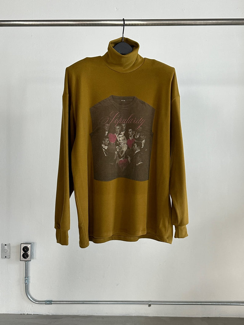 Chavi - Korean Women Fashion - #momslook - Monroe Box Turtleneck Tee - 2