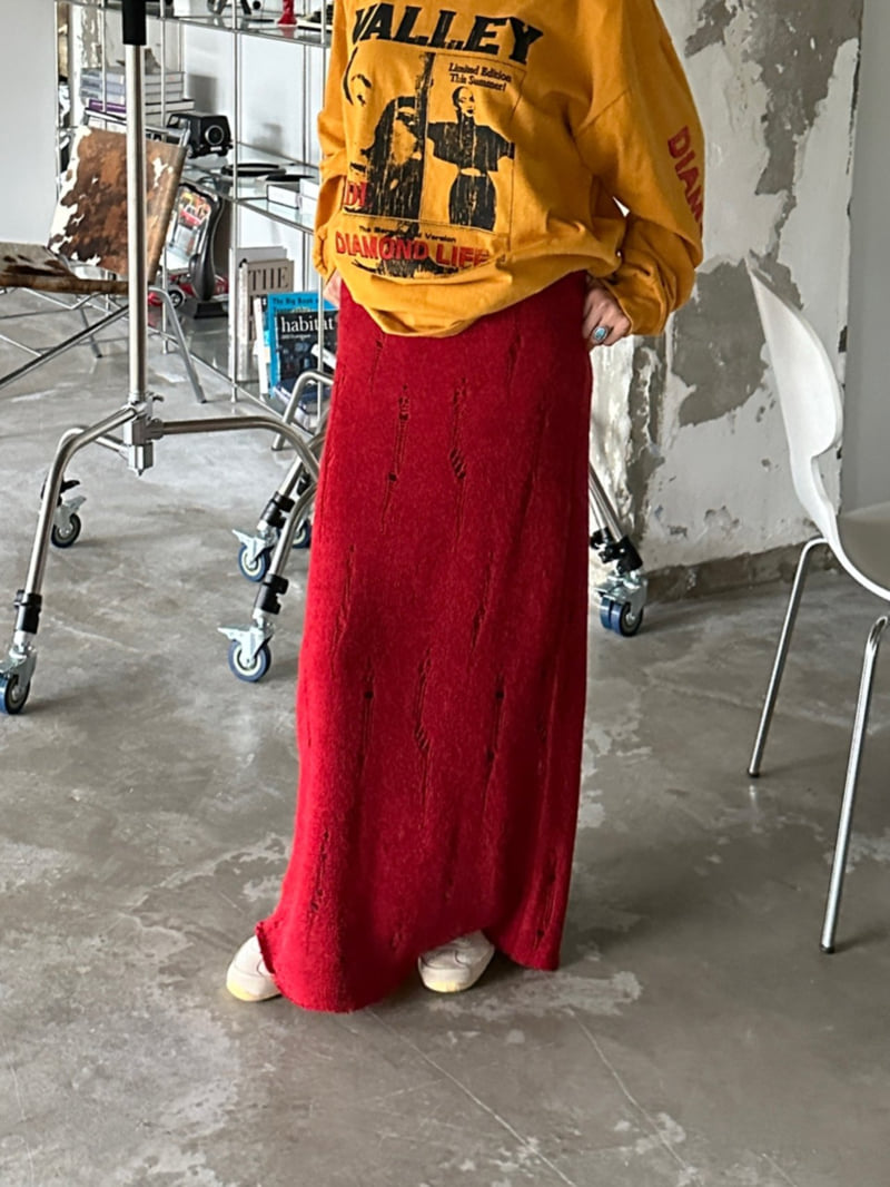 Chavi - Korean Women Fashion - #momslook - Vintage Skirt - 8