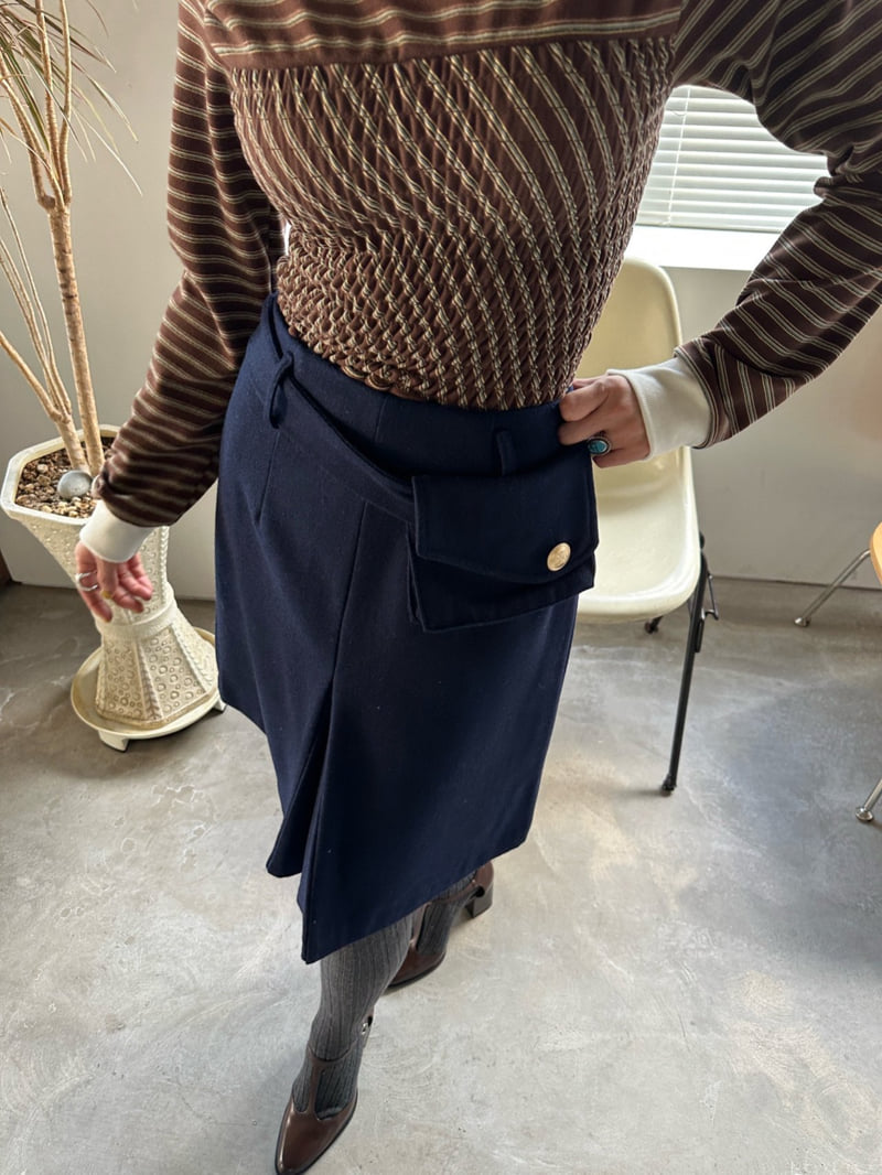 Chavi - Korean Women Fashion - #momslook - Carrie Skirt (Detachable Bag Strap) - 5