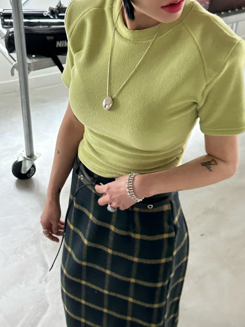 Chavi - Korean Women Fashion - #momslook - Warm Padded Tee - 7