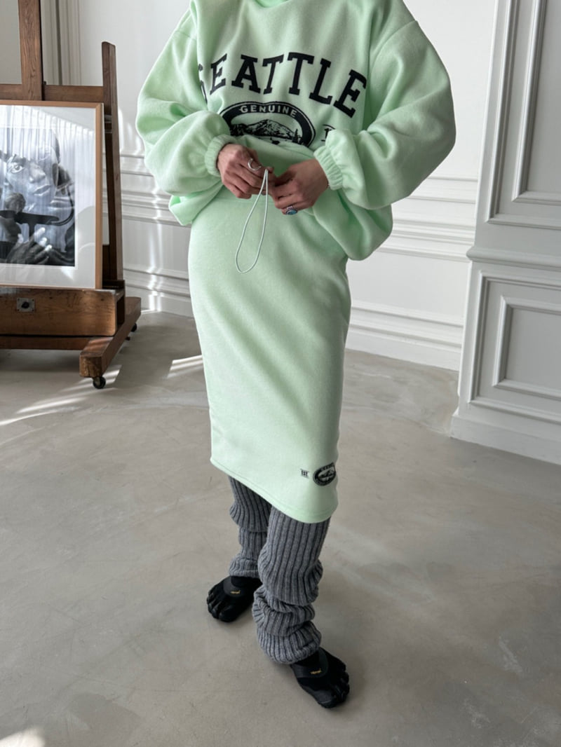 Chavi - Korean Women Fashion - #momslook - Seattle Fleece Skirt - 12