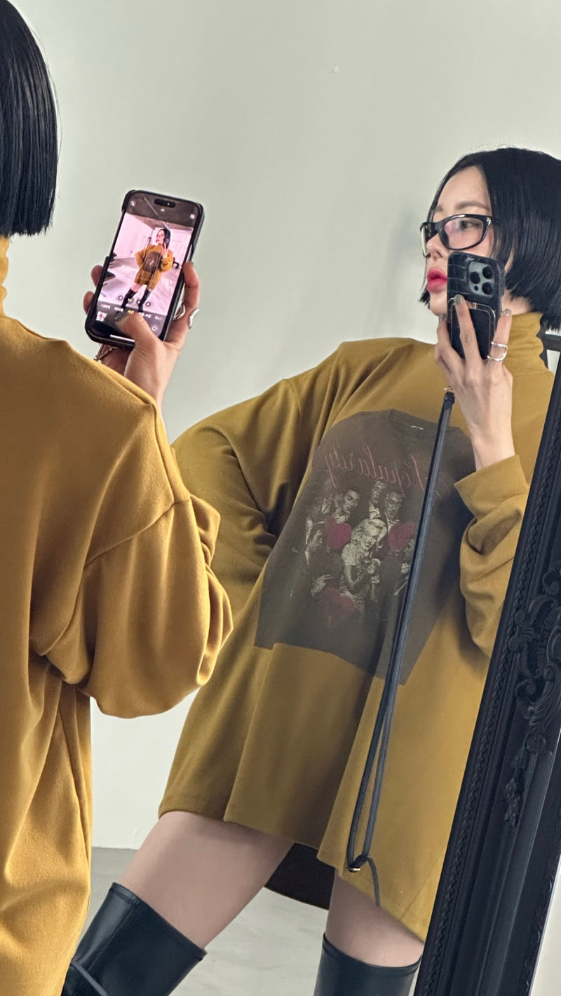 Chavi - Korean Women Fashion - #womensfashion - Monroe Box Turtleneck Tee - 9
