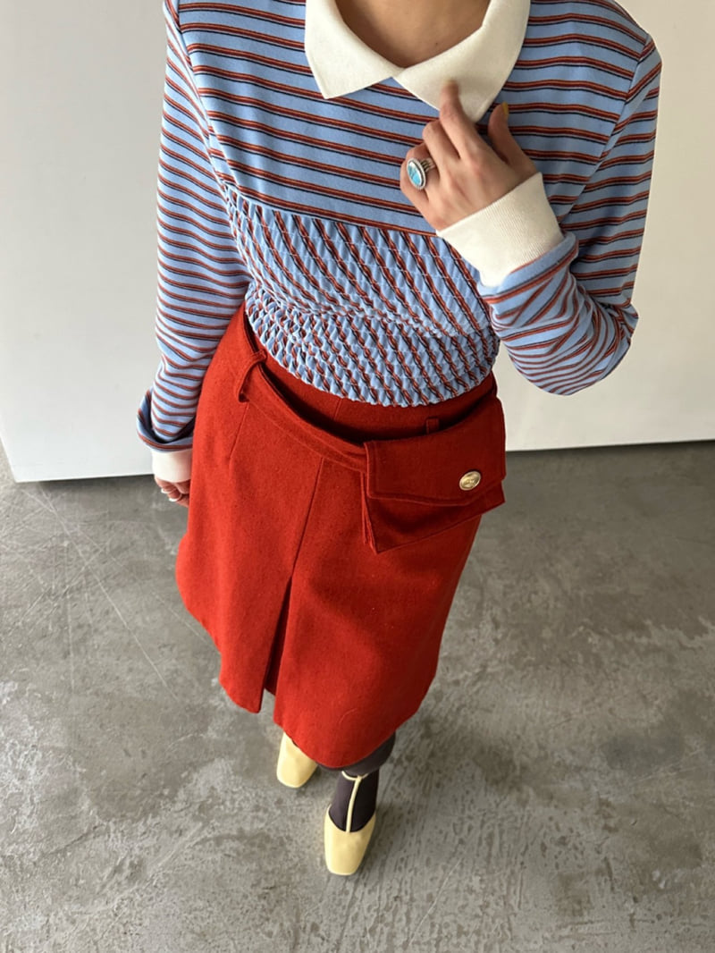 Chavi - Korean Women Fashion - #womensfashion - Carrie Skirt (Detachable Bag Strap) - 10
