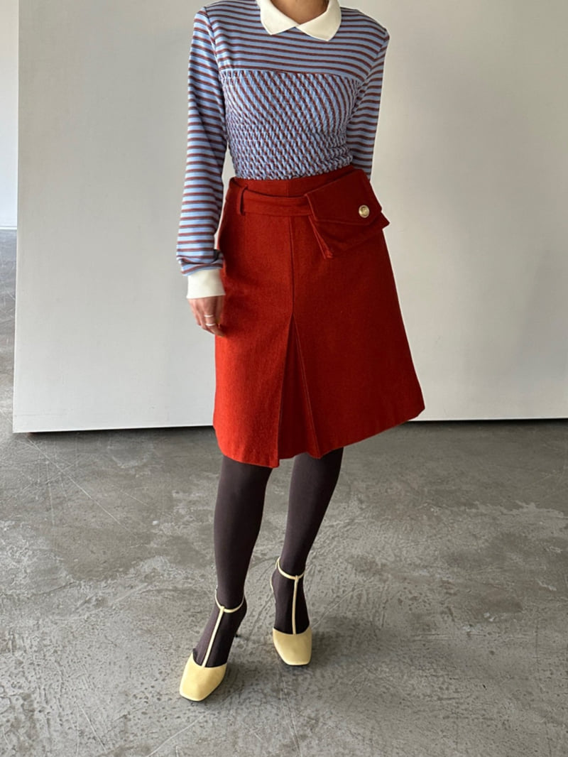 Chavi - Korean Women Fashion - #womensfashion - Carrie Skirt (Detachable Bag Strap) - 8