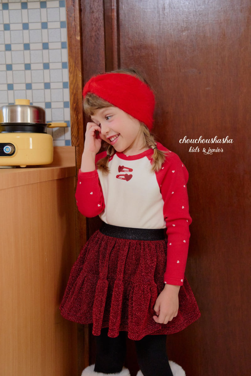Chouchou Shasha - Korean Children Fashion - #Kfashion4kids - Heart Pin Tee - 9