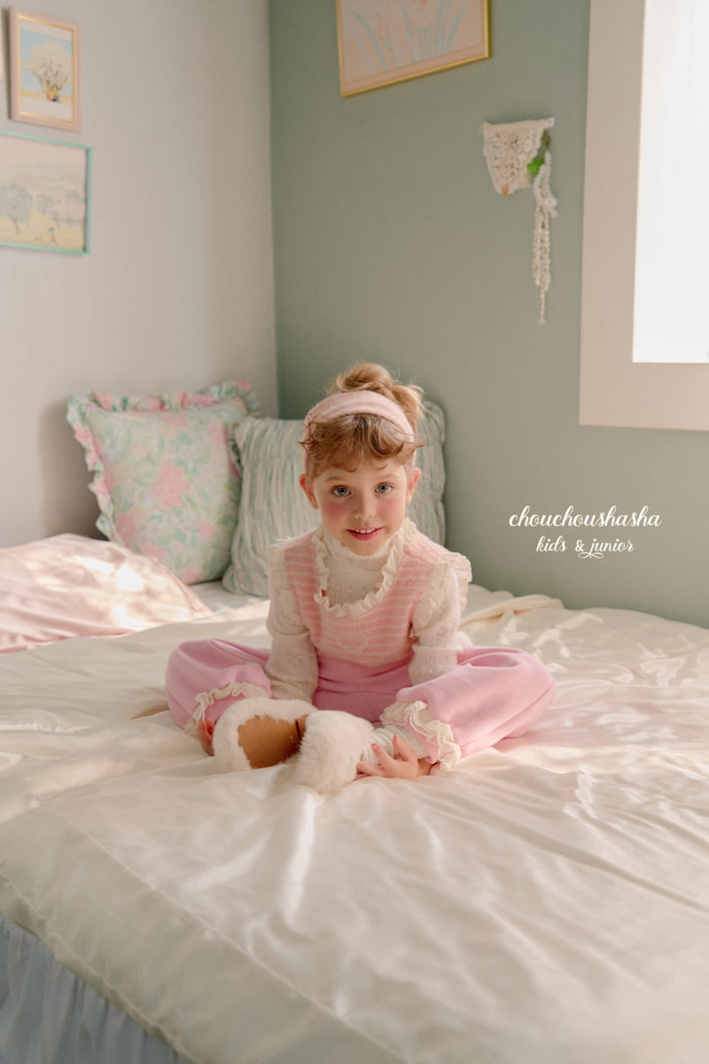 Chouchou Shasha - Korean Children Fashion - #Kfashion4kids - Sally Lace Top - 12
