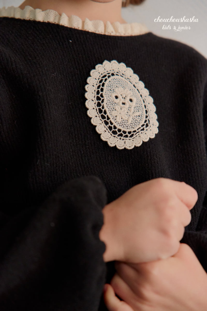 Chouchou Shasha - Korean Children Fashion - #designkidswear - Evelyn Lace Set - 7