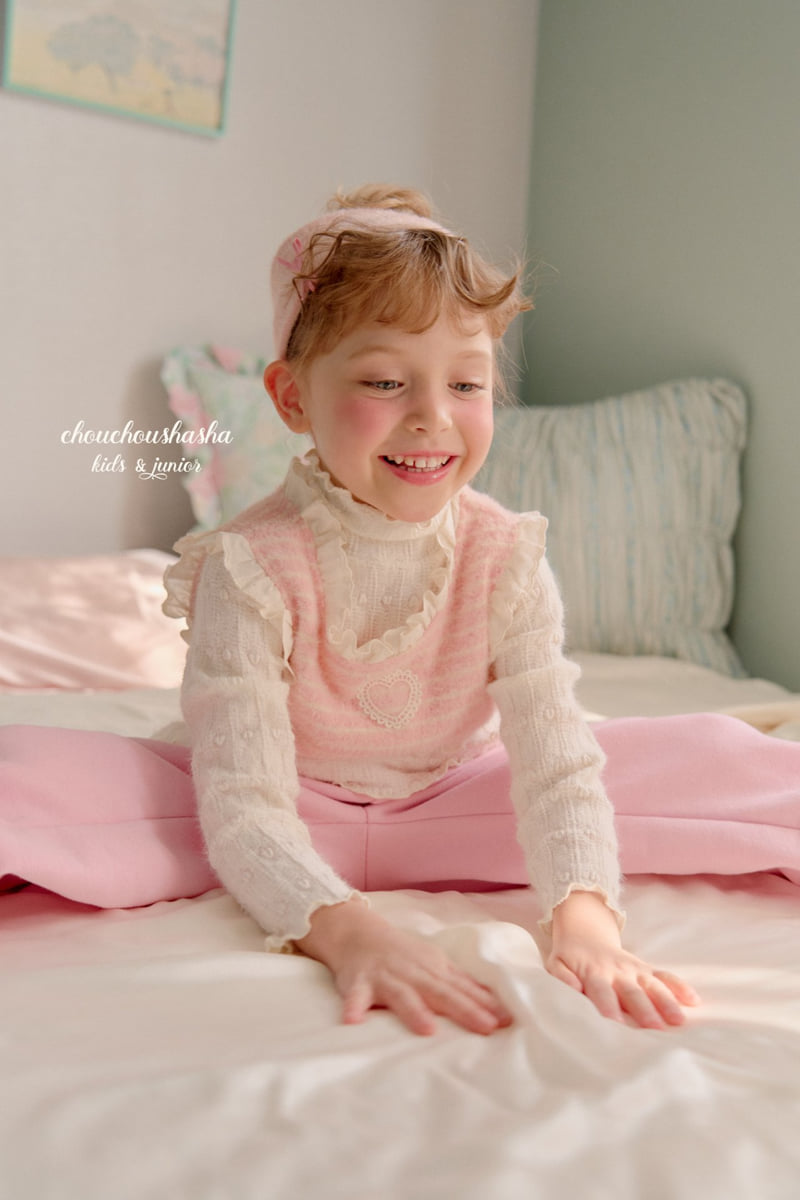 Chouchou Shasha - Korean Children Fashion - #fashionkids - Sally Lace Top - 8