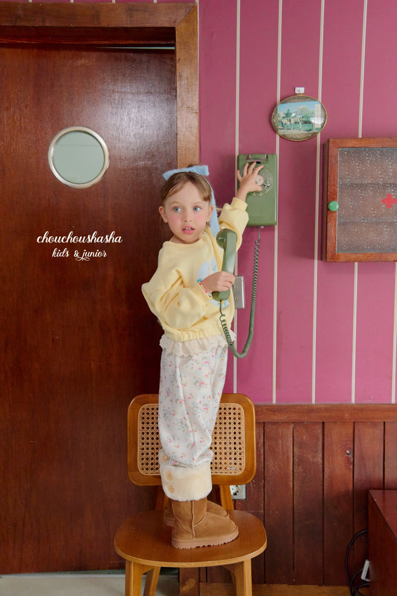 Chouchou Shasha - Korean Children Fashion - #fashionkids - Sheep Jogger Pants - 6