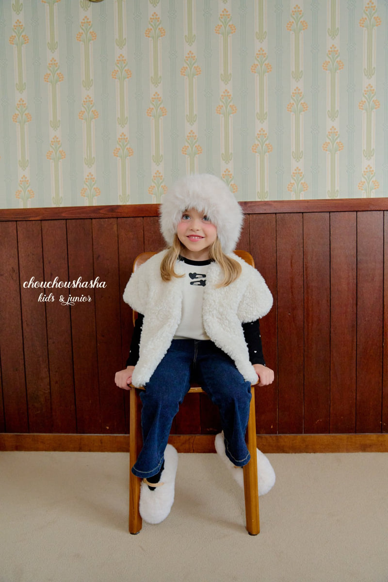 Chouchou Shasha - Korean Children Fashion - #kidsshorts - Puppy Vest - 10