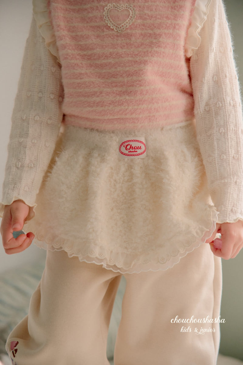Chouchou Shasha - Korean Children Fashion - #kidsstore - Merry Layered Skirt - 5