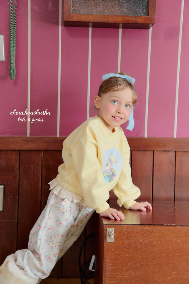 Chouchou Shasha - Korean Children Fashion - #littlefashionista - Sheep Jogger Pants - 11