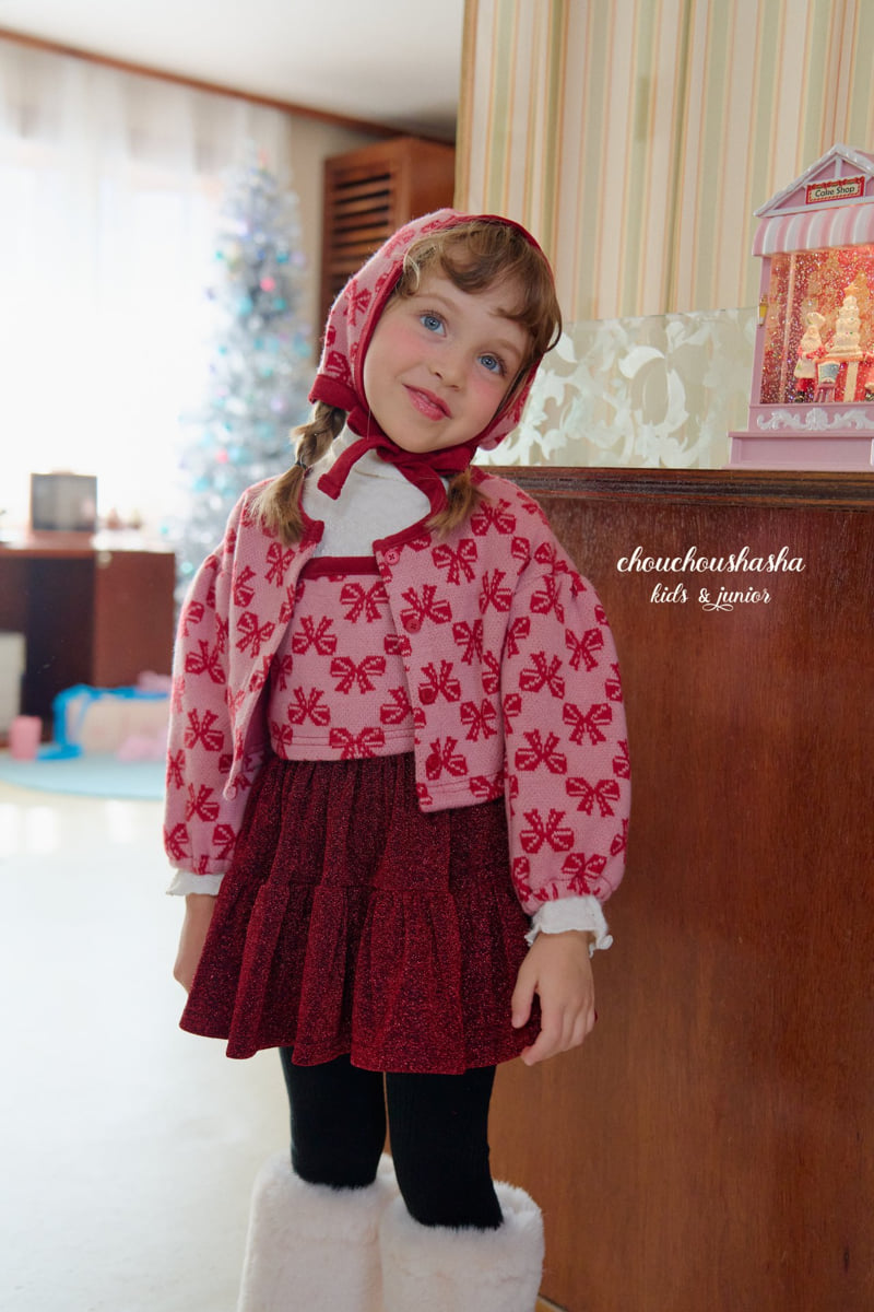 Chouchou Shasha - Korean Children Fashion - #magicofchildhood - Shirring Pearl Skirt - 6