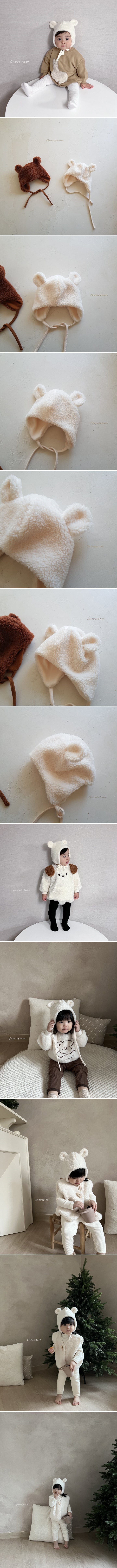 Choucream - Korean Baby Fashion - #babyfashion - Bear Hat