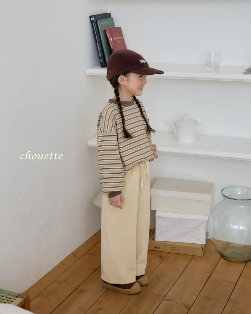 Chouette - Korean Children Fashion - #Kfashion4kids - Mink Velour Pants - 8