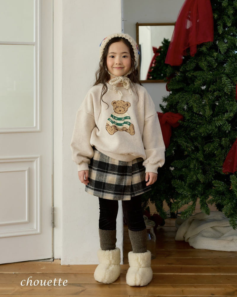 Chouette - Korean Children Fashion - #childrensboutique - Sweater Bear Sweatshirt - 12